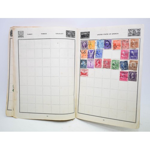 266 - A Vintage Stamp Book Collection Featuring A Good Quantity Of Various World Stamps