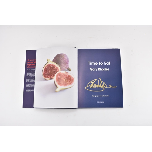 400 - Time to Eat Book Signed by the Author - Gary Rhodes