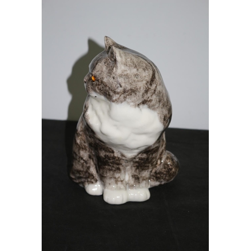 440 - A Winstanley Size 6 Sitting Cat Marked on Bottom