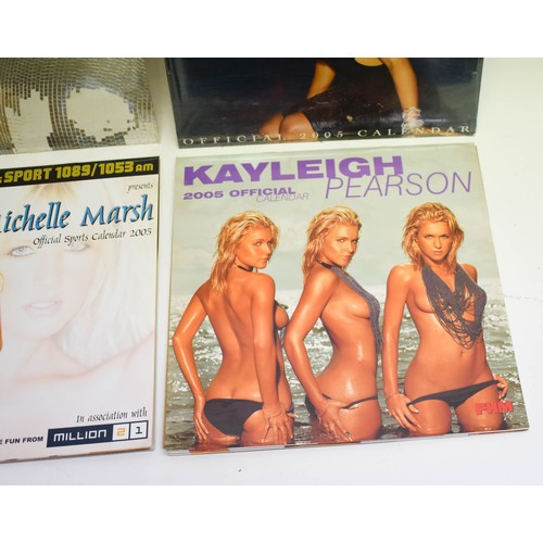 191 - A Collection Of 4 Erotic Calendars 2005