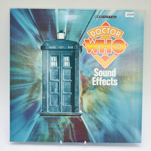 195 - A Collection Of 6 Doctor Who Vinyl Records