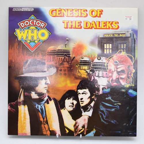 195 - A Collection Of 6 Doctor Who Vinyl Records