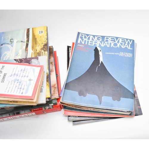 453 - A Collection Of Books And Magazines On The Topic Of War And Aircraft