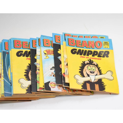 455 - A Collection Of Vintage Beano Magazines