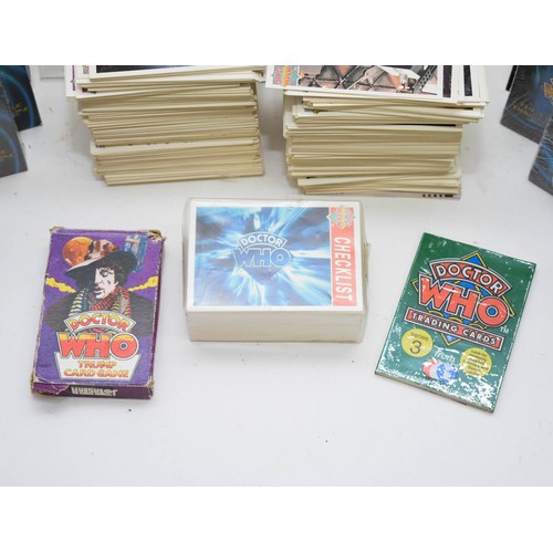 467 - A Good Collection Of Doctor Who Items To Include Stamps And Collectable Cards - Some Packs Sealed.