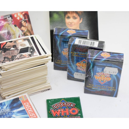 467 - A Good Collection Of Doctor Who Items To Include Stamps And Collectable Cards - Some Packs Sealed.