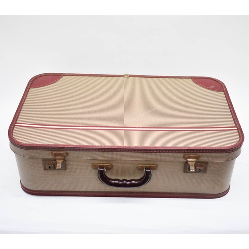 469 - A Vintage Suitcase Containing A Quantity Of Ephemera Including Vintage Childrens Books Etc.