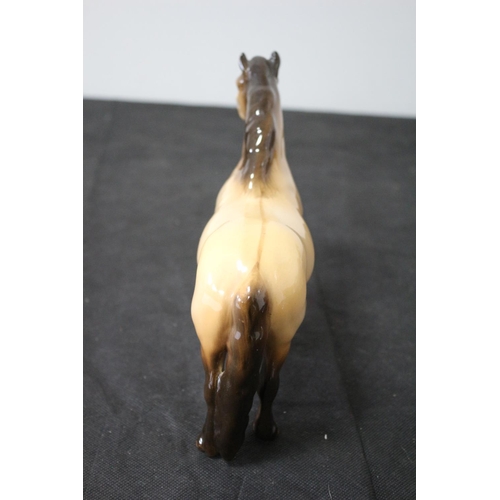 111 - Beswick Horse Light/Dark 17.5cm tall