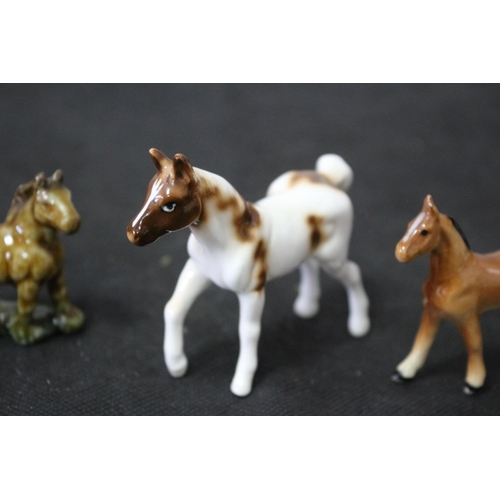 114 - 3 Miniature Horses (West German and Wade)