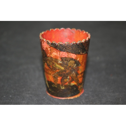 135 - Hand Painted Japanese Antique Dice Shaker