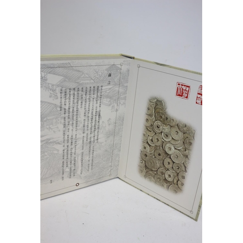 153 - Boxed Book of Old Chinese Coins