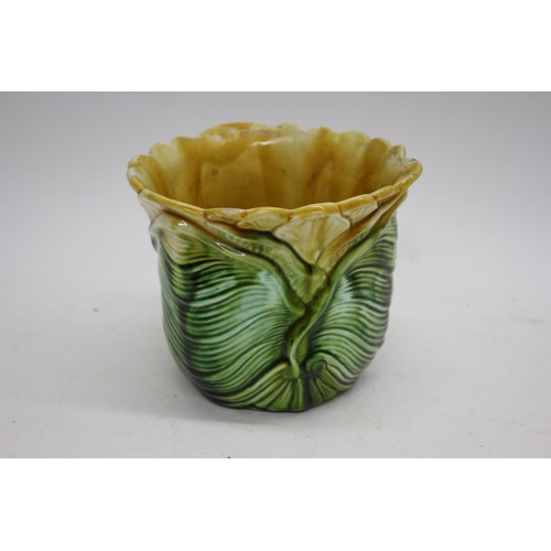 156 - An Antique William Ault Planter 13cm Tall