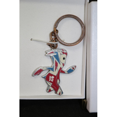 163 - Olympic 2012 Key Ring Jo Jo Jewllery