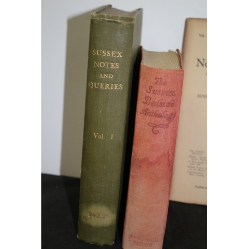 167 - A Selection of Books Relating to Sussex Vintage