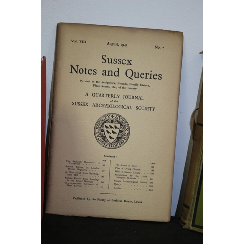 167 - A Selection of Books Relating to Sussex Vintage