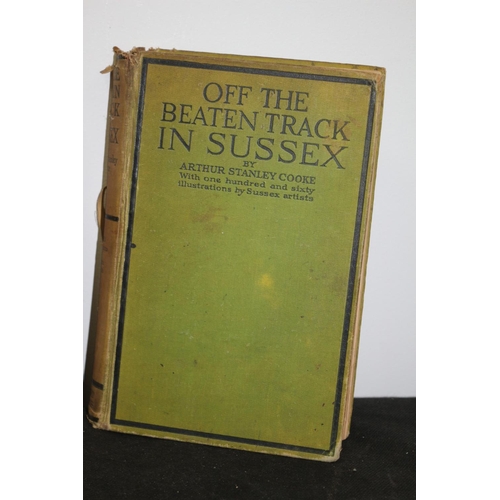 167 - A Selection of Books Relating to Sussex Vintage