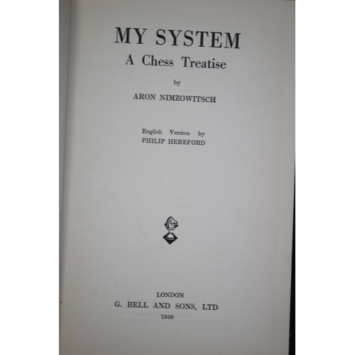 178 - My System By Aron Nimzowitsck 1950 1st Edition