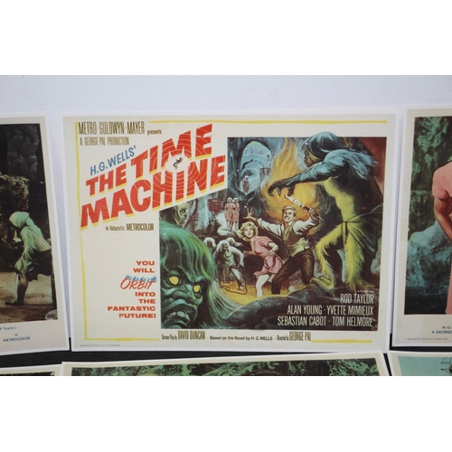 186 - Set of 8 A4 Film Posters The Time Machine