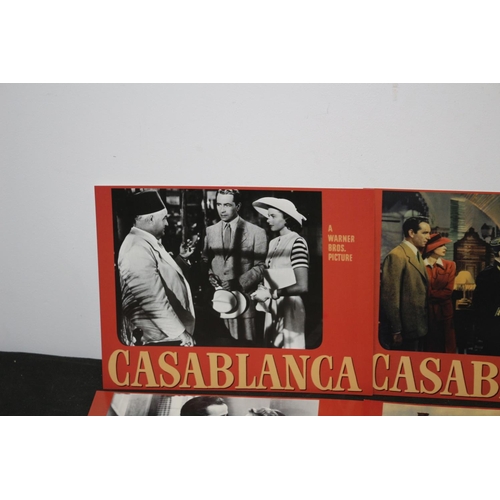 188 - Set of 6 A4 Film Posters Casablanca