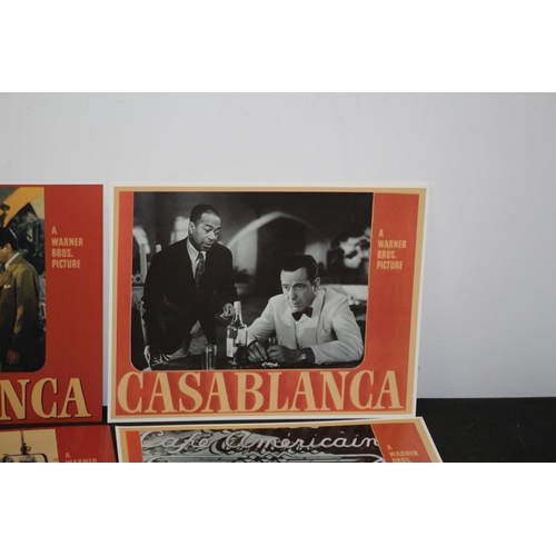 188 - Set of 6 A4 Film Posters Casablanca