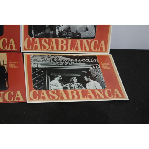 188 - Set of 6 A4 Film Posters Casablanca