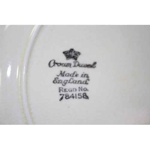 26 - Great Mid Century Advertising Martini Plate By Crown Ducal