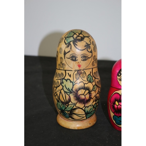 317 - 5 Piece Vintage Russian Doll