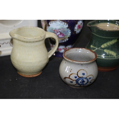 320 - Pottery Jugs and Ceramic Selection