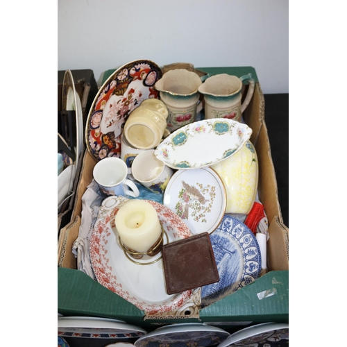 33 - Want A Rummage.. So Large So In 2 Boxes Full Of Mixed Items Including Plates, Mugs, Jugs, Plus so Mu... 