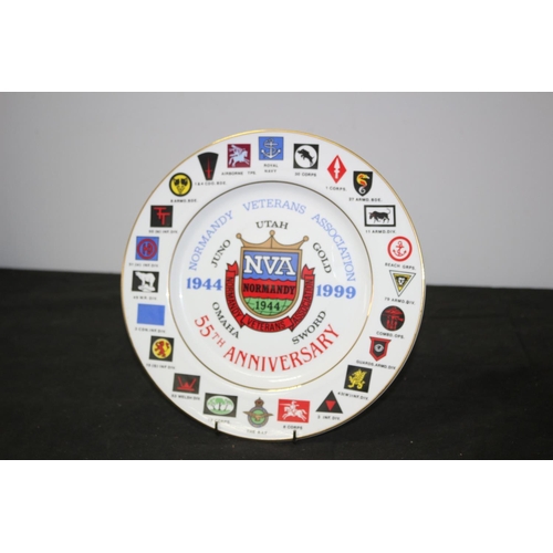 331 - Normandy Veterans ATS 55th Anniversary Plate