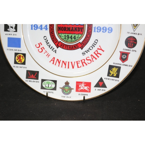 331 - Normandy Veterans ATS 55th Anniversary Plate