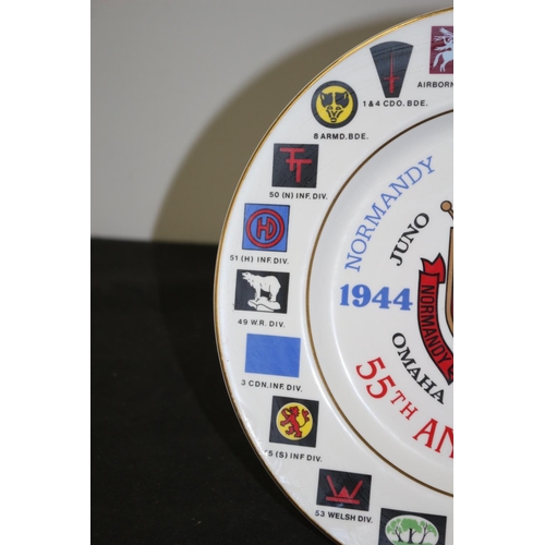 331 - Normandy Veterans ATS 55th Anniversary Plate