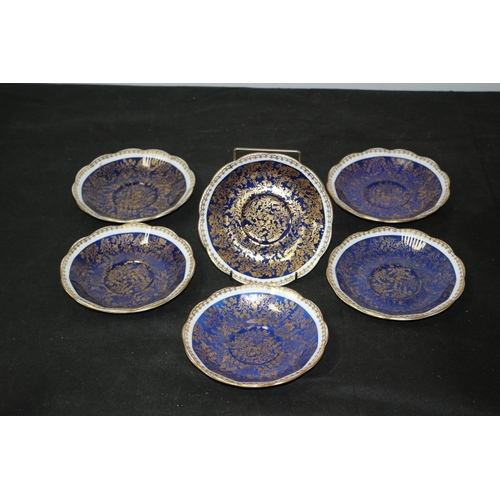 342 - 6 x Royal Albert Buckingham Series Saucers