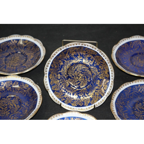 342 - 6 x Royal Albert Buckingham Series Saucers