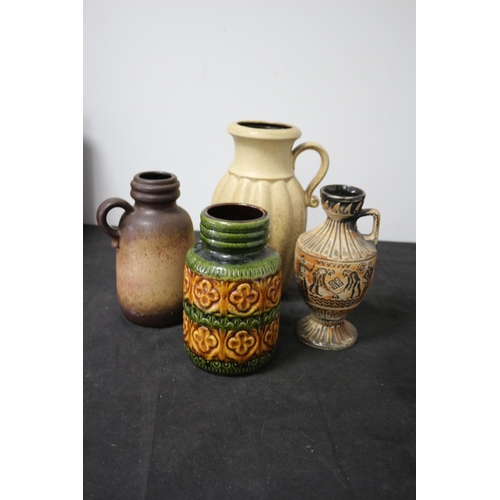 358 - Nice Selection of West German Jugs and Vases