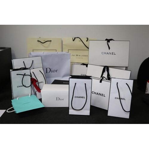 378 - Large Selection of Chanel, Jo Malone,Gucci and Dior Bags