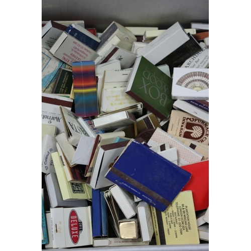 39 - A Box With A Large Quantity Of Match Books Of Various Themes