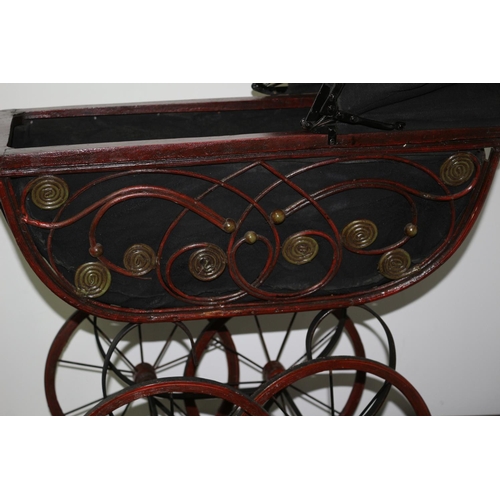 489 - Victorian Childs Pram