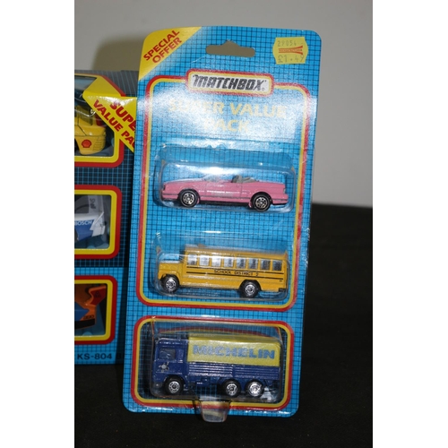 491 - 2 Unopened Packs of Matchbox Cars