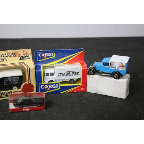 494 - Selection of Collectable Vans and Car