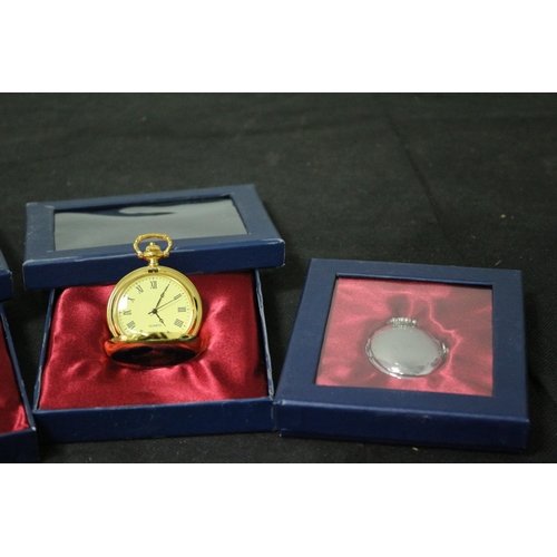 495 - 4 x Collectable Boxed Pocket Watches