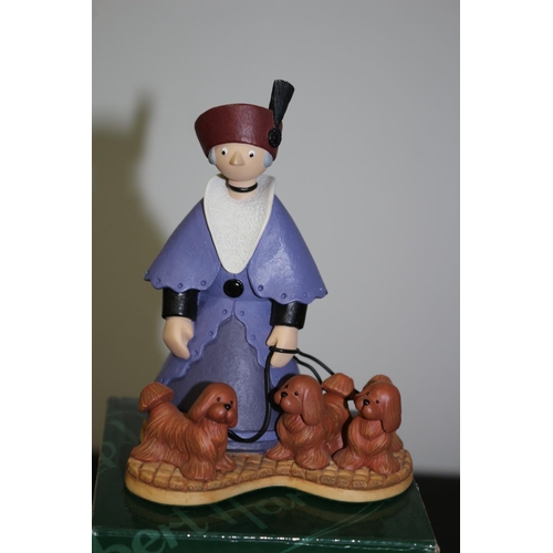 508 - Boxed Camberwick Green Figure - Mrs Lovelace + Her Dogs