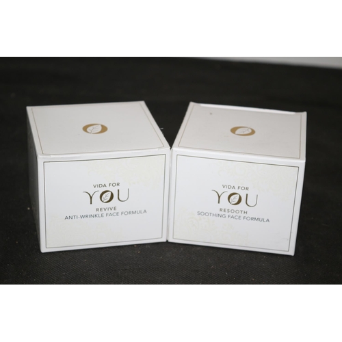 515 - Vida for You Resooth Soothing Face Cream plus Vida for You Revive Anti Wrinkle Face Cream