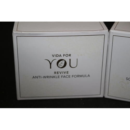 515 - Vida for You Resooth Soothing Face Cream plus Vida for You Revive Anti Wrinkle Face Cream