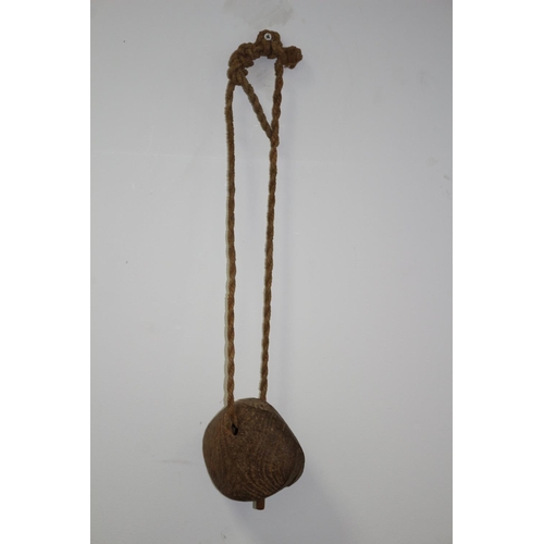 61 - Believed to be Wooden Carved Camel Bell