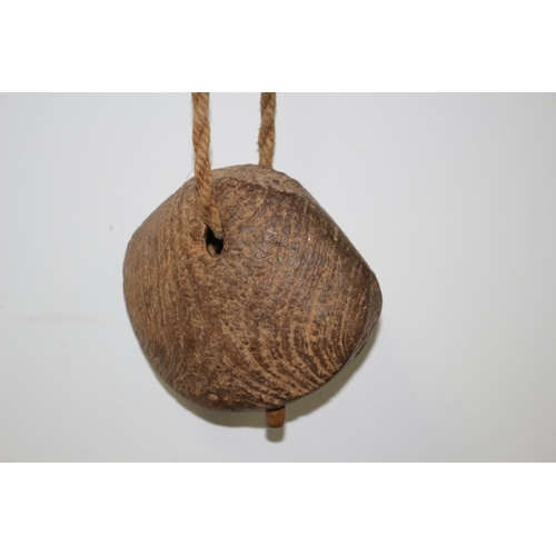 61 - Believed to be Wooden Carved Camel Bell