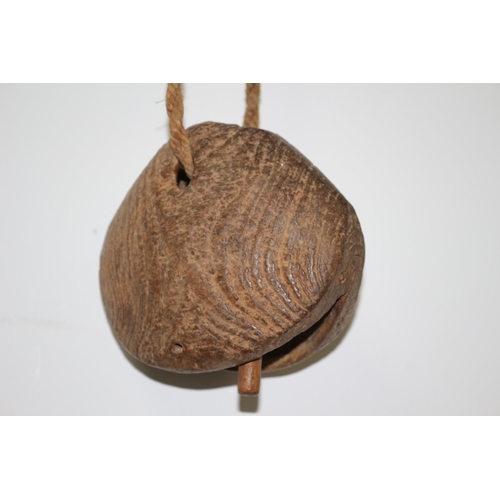 61 - Believed to be Wooden Carved Camel Bell