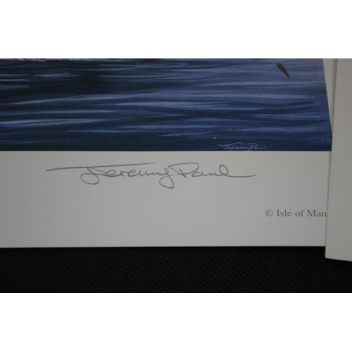 502 - Set of 6 Jeremy Paul Signed, Numbered, Limited Edition Prints - 5 Were Used on the 1998 Isle of Man,... 