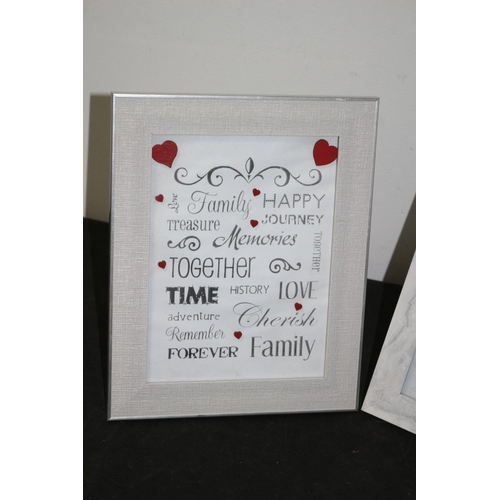 518 - 2 Heartwarming Sayings Framed