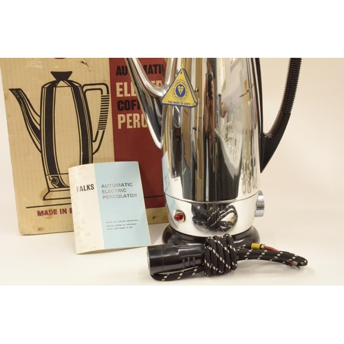 101 - Falks Vintage Boxed Coffee Percolator